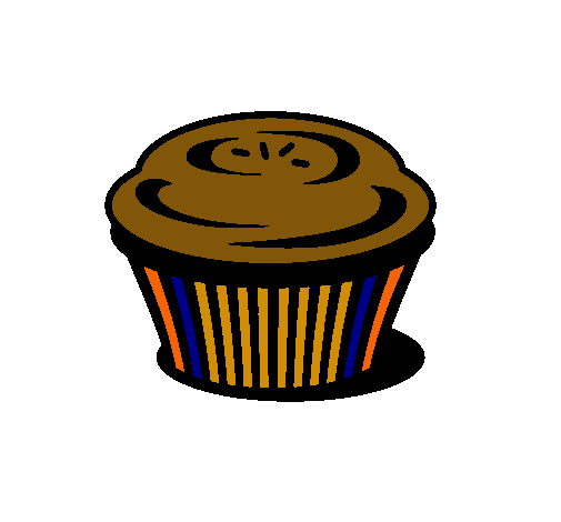 Dibujo Muffin pintado por ivanXD