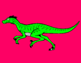 Dibujo Velociraptor pintado por alannnnnn