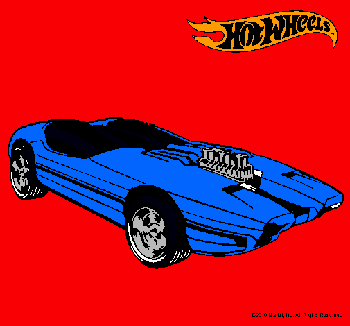 Dibujo Hot Wheels 2 pintado por Hot-Wheels