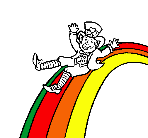 Dibujo Duende en el arco iris pintado por Belenovak