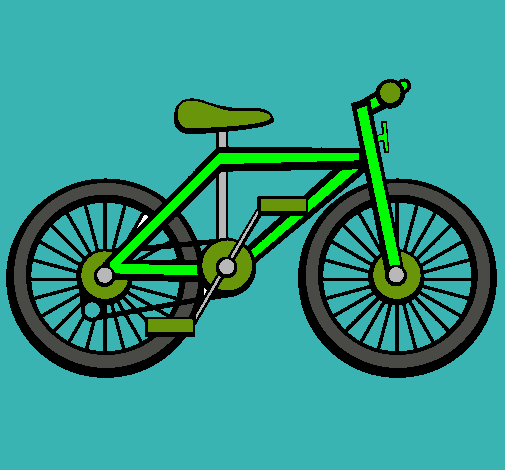 Dibujo Bicicleta pintado por mariaesco