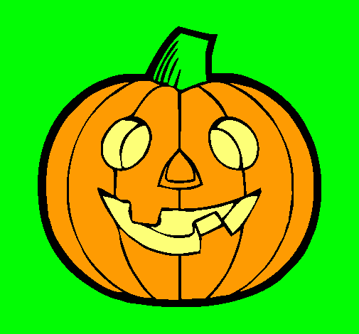 Dibujo Calabaza IV pintado por Capitana