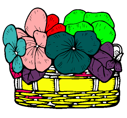 Dibujo Cesta de flores 12 pintado por garybaldi