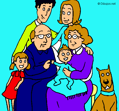 Dibujo Familia pintado por DANNON