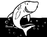 Dibujo Tiburón pintado por Crytius