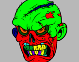 Dibujo Zombie pintado por r11l