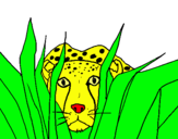 Dibujo Guepardo pintado por guepardo