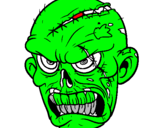 Dibujo Zombie pintado por M1R31