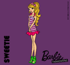 Dibujo Barbie Fashionista 6 pintado por perraisis 
