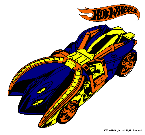 Dibujo Hot Wheels 7 pintado por alasbaby