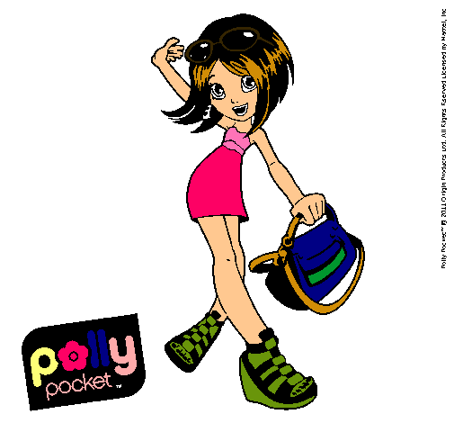 Dibujo Polly Pocket 12 pintado por tntan