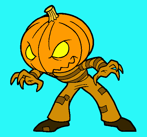 Dibujo Jack-o pintado por saltinbanki