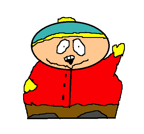 Dibujo Cartman pintado por carla24187