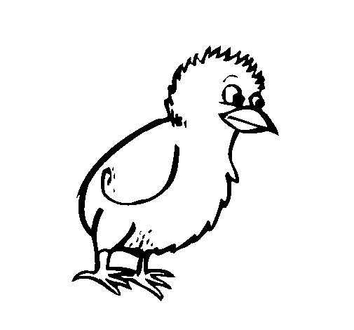 Dibujo Pollito pintado por Crytius