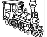 Dibujo Tren pintado por Crytius