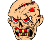 Dibujo Zombie pintado por mimsi