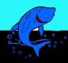 Dibujo Tiburón pintado por bbbbbbbbbbbb