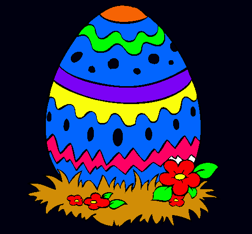 Dibujo Huevo de pascua 2 pintado por CHARLY6