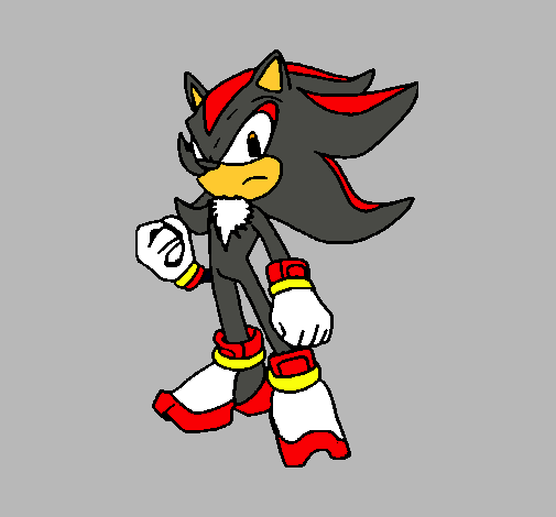 Dibujo Sonic pintado por sebaxti12
