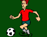 Dibujo Jugador de fútbol pintado por LUIYI