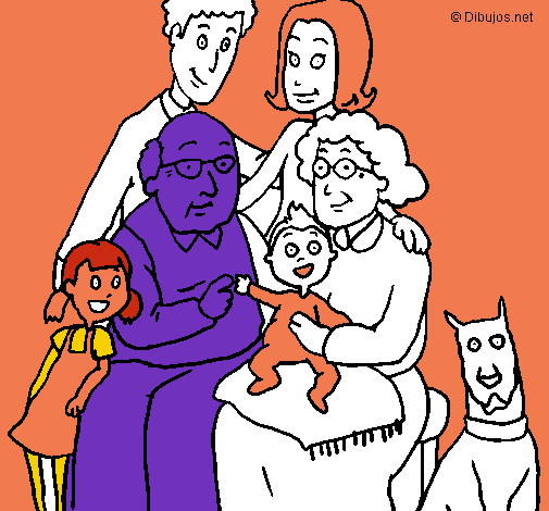 Dibujo Familia pintado por ALEXrojas2006