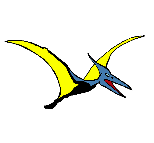 Dibujo Pterodáctilo pintado por curritortu