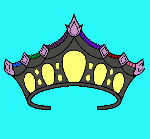 Dibujo Tiara pintado por yosel