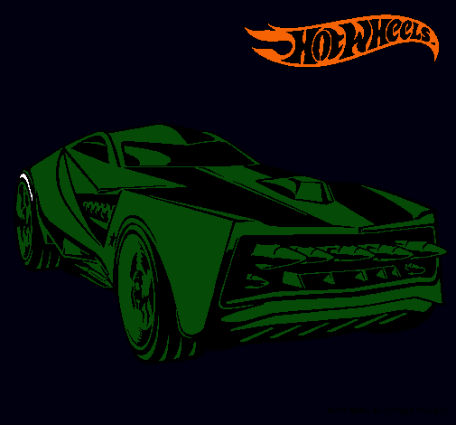 Dibujo Hot Wheels 12 pintado por lexu