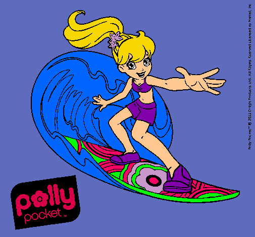 Dibujo Polly Pocket 4 pintado por shayna