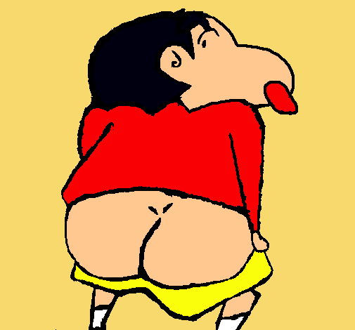 Dibujo Shin Chan pintado por carla24187