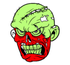 Dibujo Zombie pintado por marcosvidal