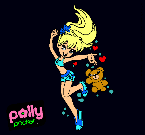 Dibujo Polly Pocket 14 pintado por tatianam