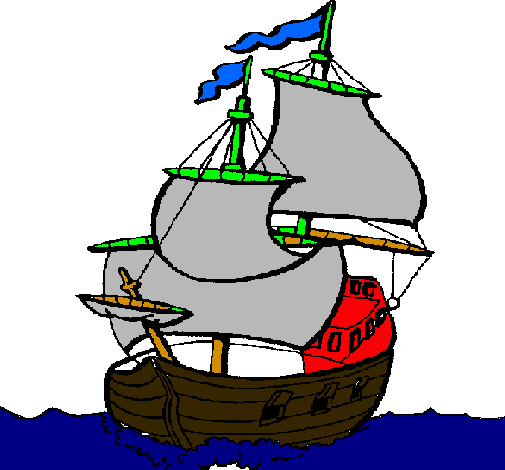 Dibujo Barco pintado por MatiasIsr