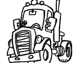 Dibujo Tractor pintado por Crytius