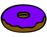 Dibujo Donuts pintado por acosta
