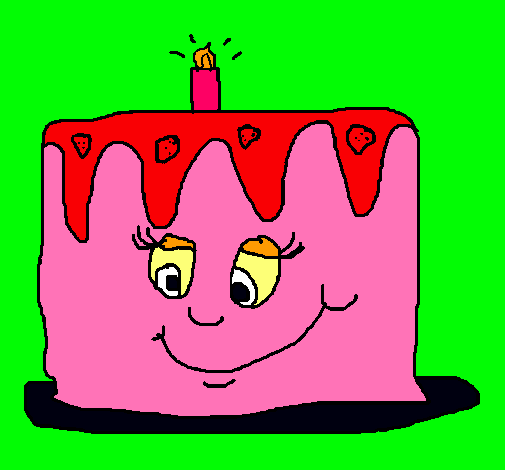 Dibujo Pastel de cumpleaños II pintado por RIKY