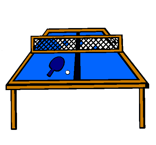 Dibujo Tenis de mesa pintado por RIKY