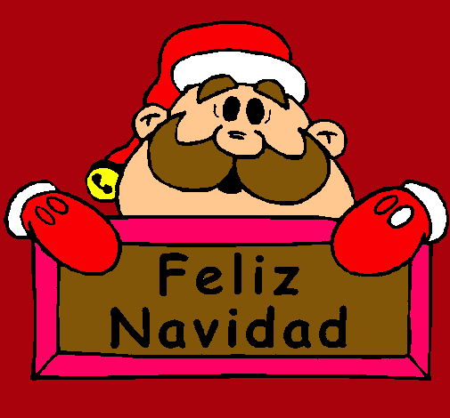 Dibujo Feliz Navidad pintado por 84t7485