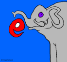 Dibujo Elefante pintado por xocnitl