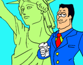 Dibujo Estados Unidos de América pintado por Gbt32