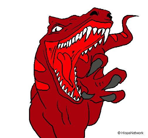 Dibujo Velociraptor II pintado por matiasni