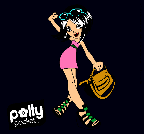 Dibujo Polly Pocket 12 pintado por claudia131