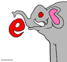 Dibujo Elefante pintado por filyery