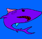 Dibujo Tiburón pintado por uhhhfjhfgdcb