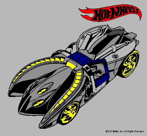 Dibujo Hot Wheels 7 pintado por diegol