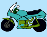 Dibujo Motocicleta pintado por cimilFDGFH