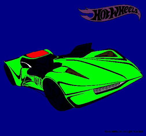 Dibujo Hot Wheels 4 pintado por LAUBEJAR