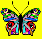 Dibujo Mariposa  pintado por nahiaechai
