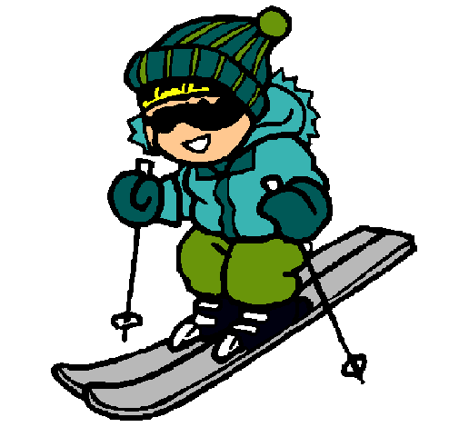 Dibujo Niño esquiando pintado por silvi-22