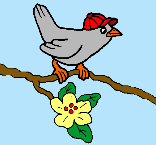Dibujo Pájaro pintado por Dilccy